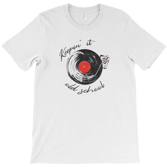 Mens Keepin' It Old School - Retro T-Shirt