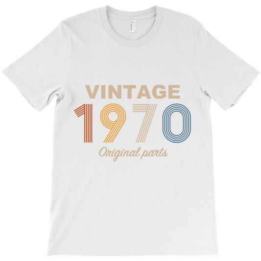 retro 53 years vintage 1970 original parts 53rd birthday sweatshirt T-Shirt