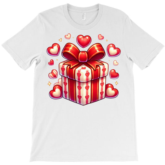 Romantic heart gift box T-Shirt