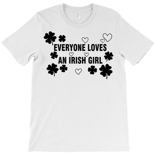 Irish Girl Charm Shamrock T-Shirt