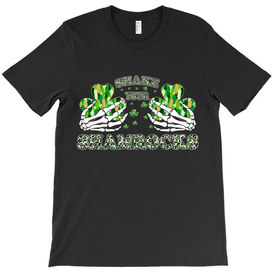 Shake Your Shamrocks Hilarious St Paddys Day Adult T-Shirt