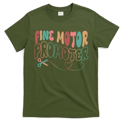 Retro 60s Fine Motor Promoter Occupational Therapy T-Shirt