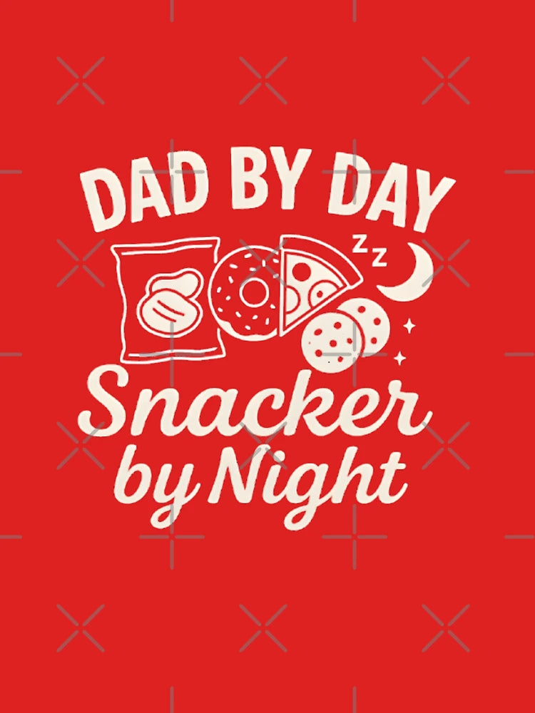 Dad by Day, Snacker by Night – Funny Father’s Day Design Classic T-Shirt
