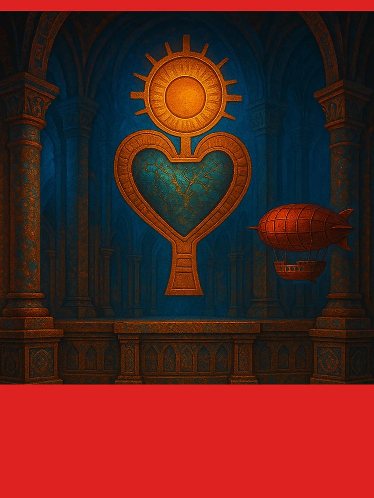 The Solar Heart of the Steampunk Temple Classic T-Shirt