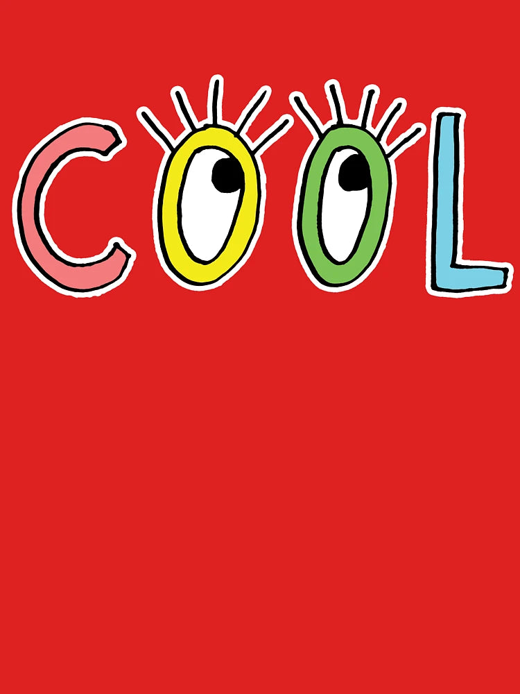 'Cool' Eyes, Graphic Text Illustration Classic T-Shirt
