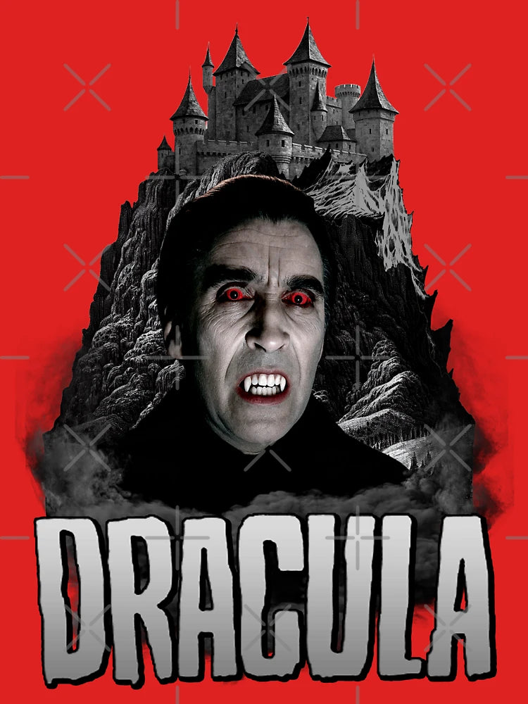 The Blood Red Eyes Of Dracula Classic T-Shirt