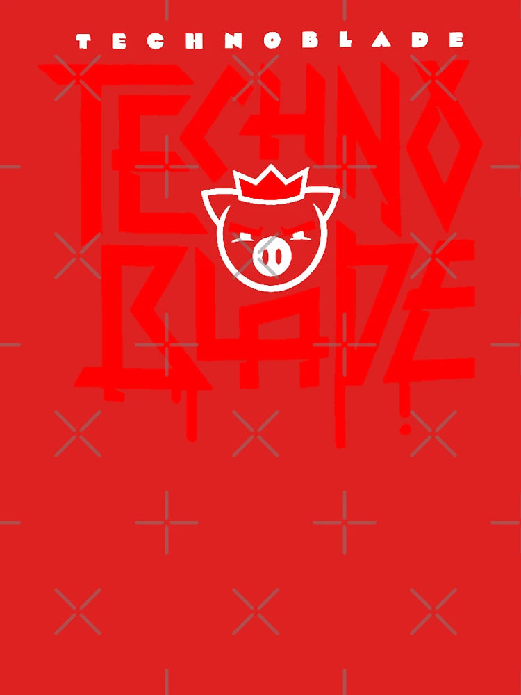 TechnoBlade Red Logo Classic T-Shirt