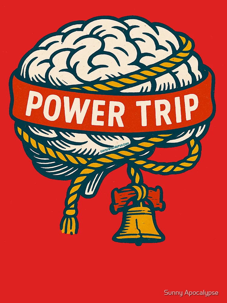 Powe Trip Strangling Brain and Liberty Classic T-Shirt