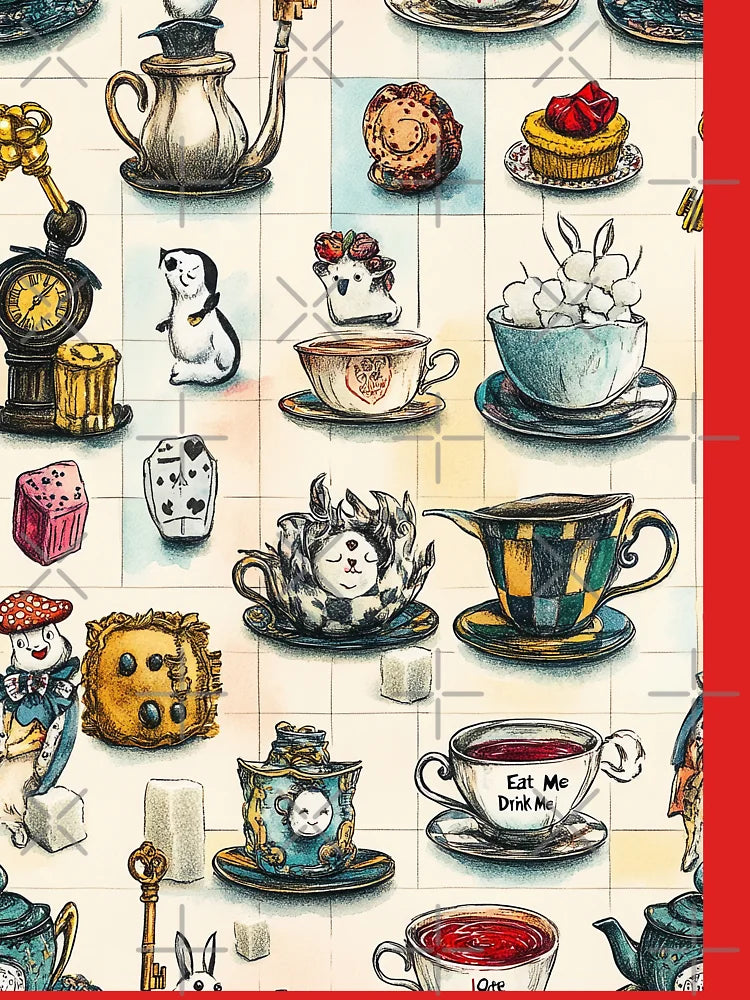 Whimsy And Wonder At The Checkered Table Classic T-Shirt