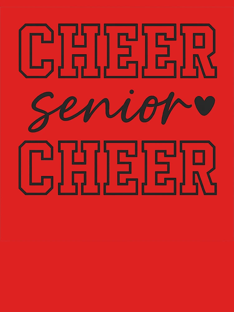 Cheer Senior Retro Varsity Design Classic T-Shirt