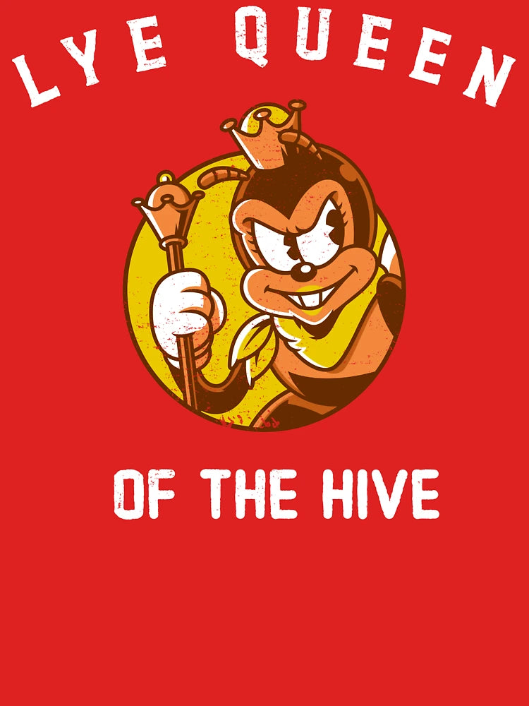 Lye Queen Of The Hive Funny Soap Making Gifts Classic T-Shirt