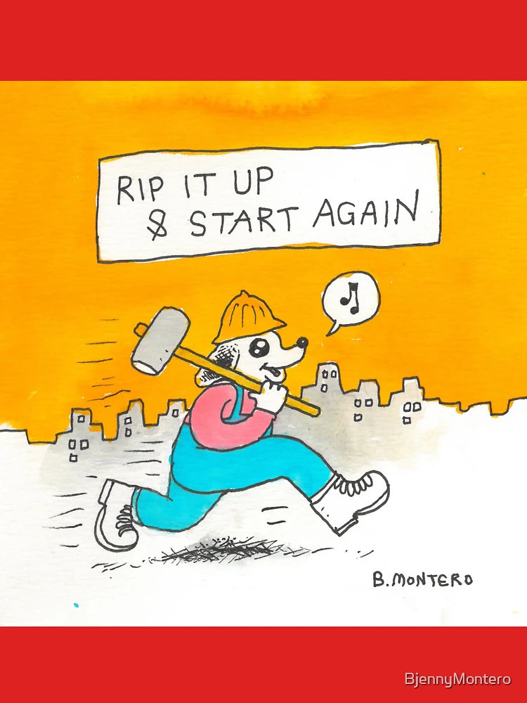 Rip It Up And Start Again  Classic T-Shirt