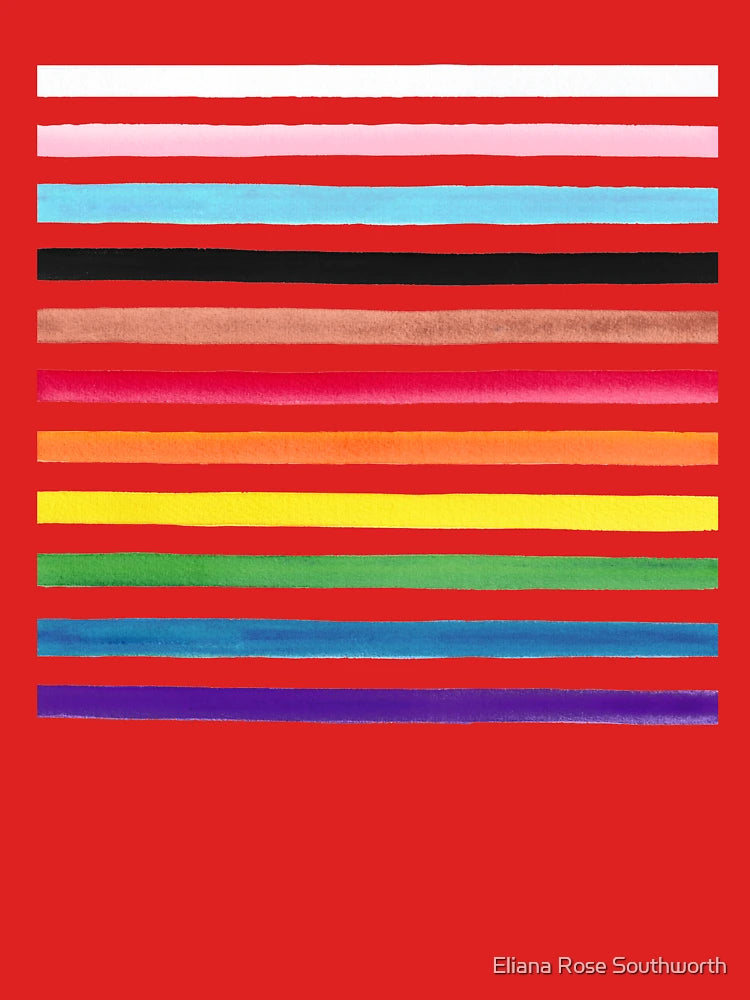 Progress Pride Stripes Classic T-Shirt