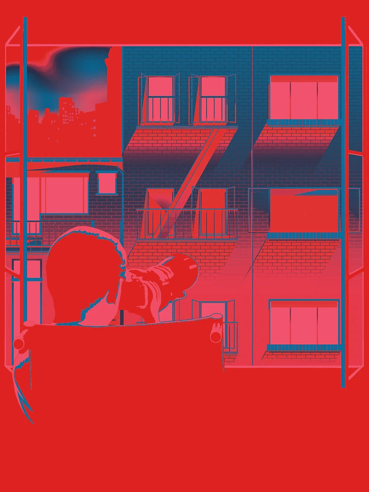 Alfred Hitchcock - Rear Window Classic T-Shirt