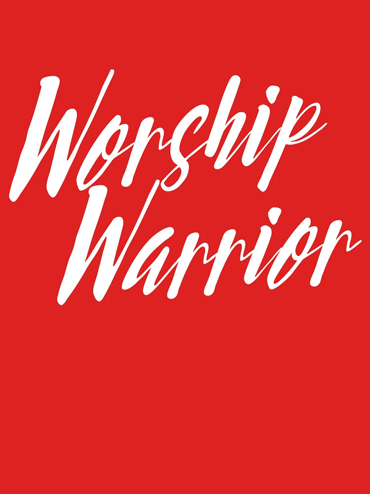 Worship Warrior , Christian Apparel, Worship, Musician, Scripture , Faith Apparel, Religious , Scripture, Christian Classic T-Shirt