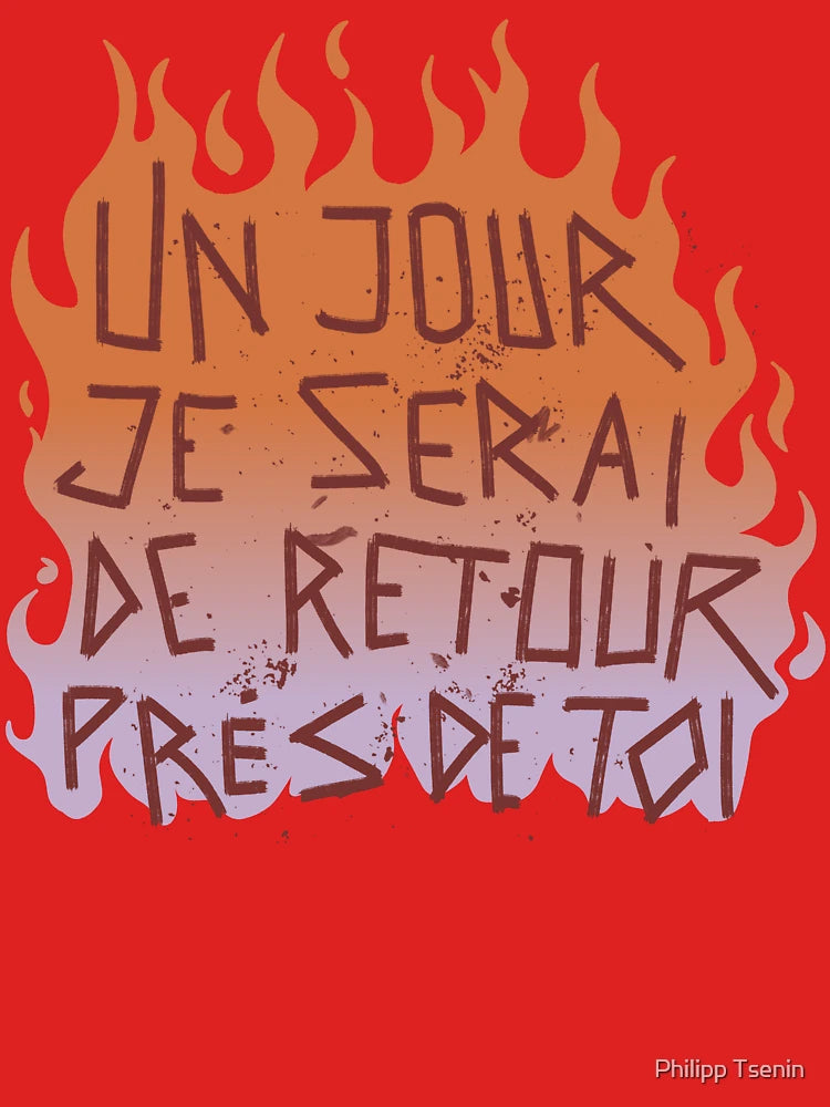 Disco Elysium "Un jour je serai..." inscription Classic T-Shirt
