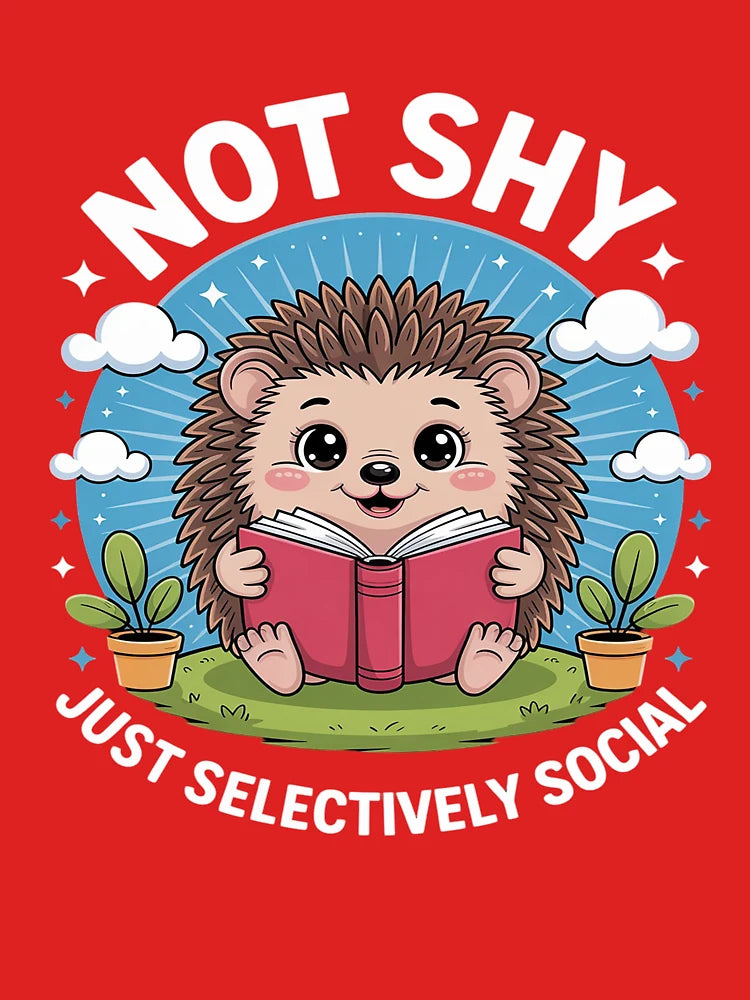 Anti Social Anxiety Selectiv Mental Health Aware Introvert Classic T-Shirt