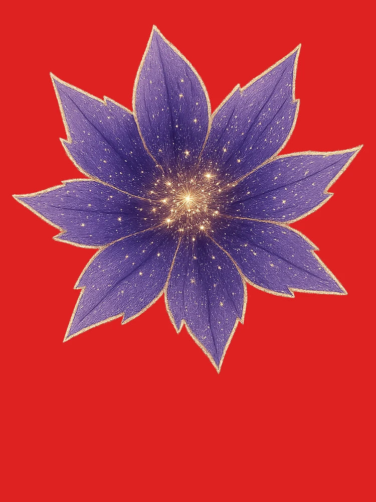 "Flower of Intuition â€“ Galactic Bloom" Classic T-Shirt
