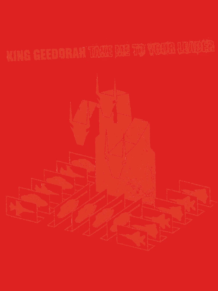 king geedorah take me to your leader (red) Classic T-Shirt