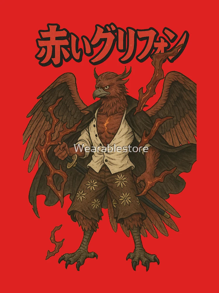 Red Griffin - 赤いグリフォン Classic T-Shirt
