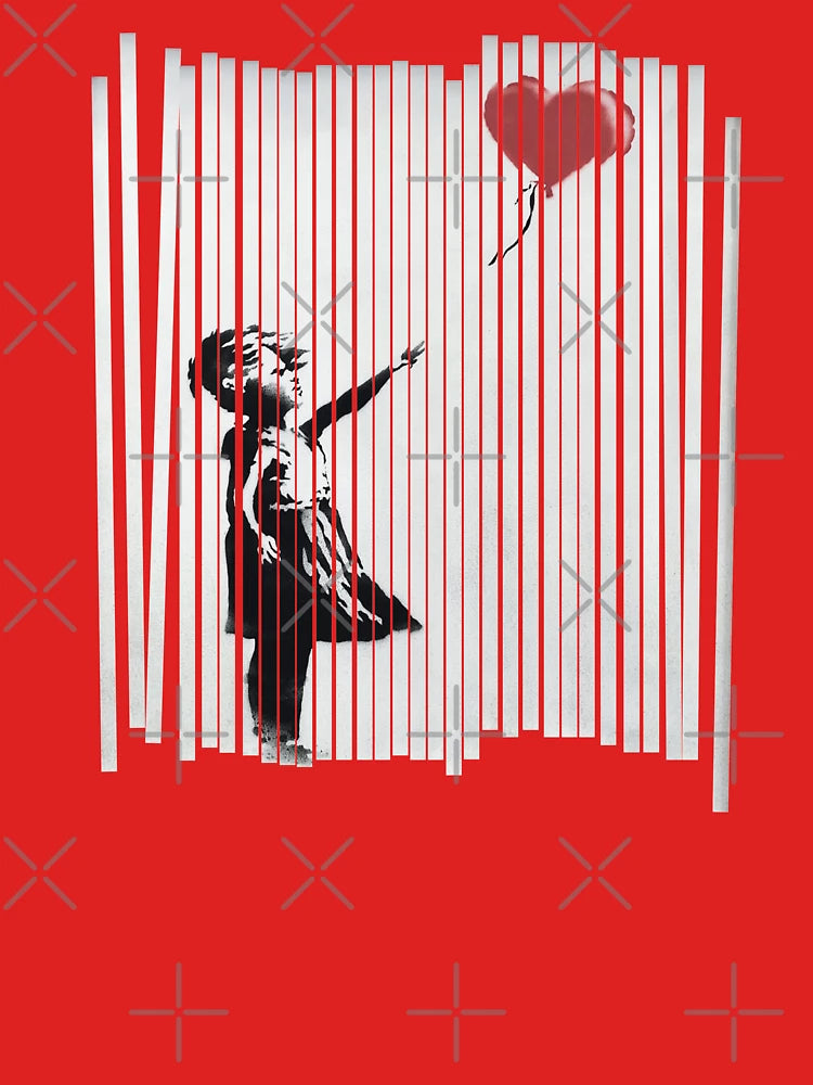 Hey! I Fixed It! Banksy Shredded Balloon Girl  Classic T-Shirt