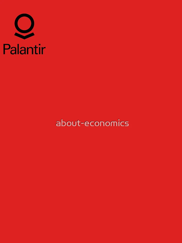 Palantir company logo - Original Version (red) Classic T-Shirt