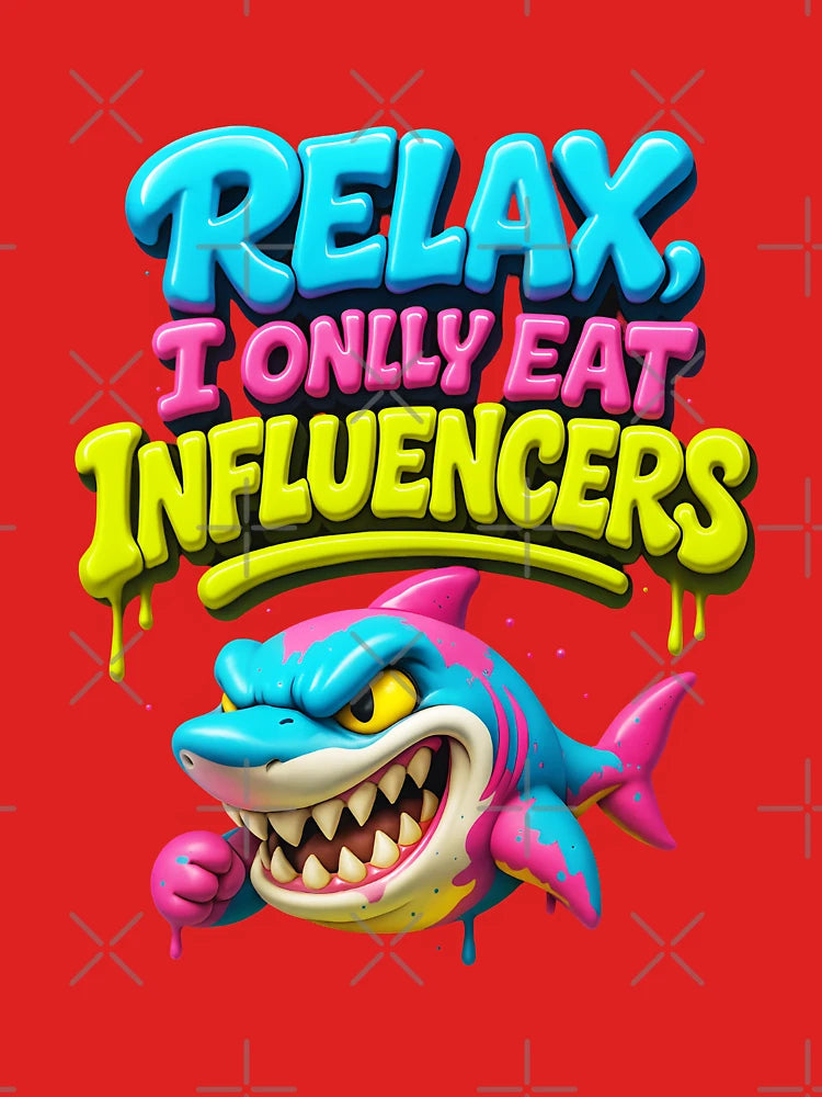Rave Predator Only Eats Influencers Classic T-Shirt