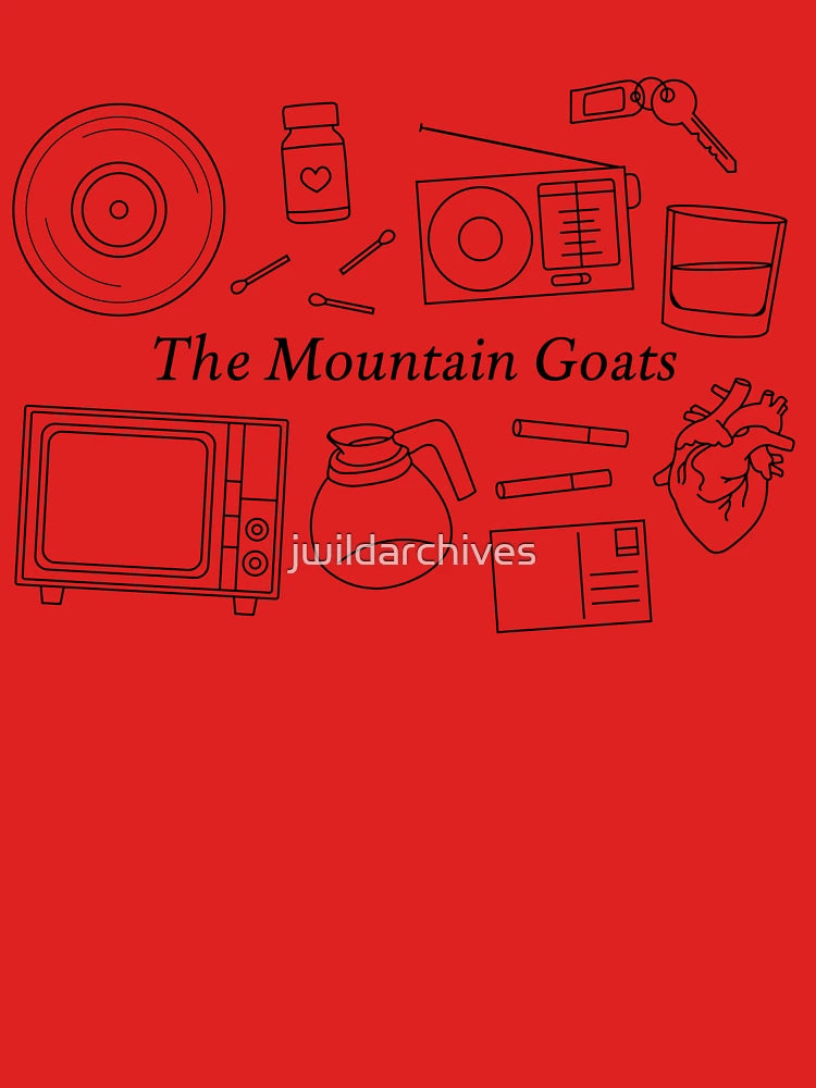 The Mountain Goats inspired print Classic T-Shirt