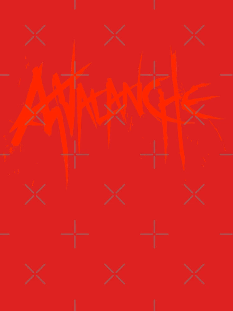 Avalanche (Red Text) Classic T-Shirt