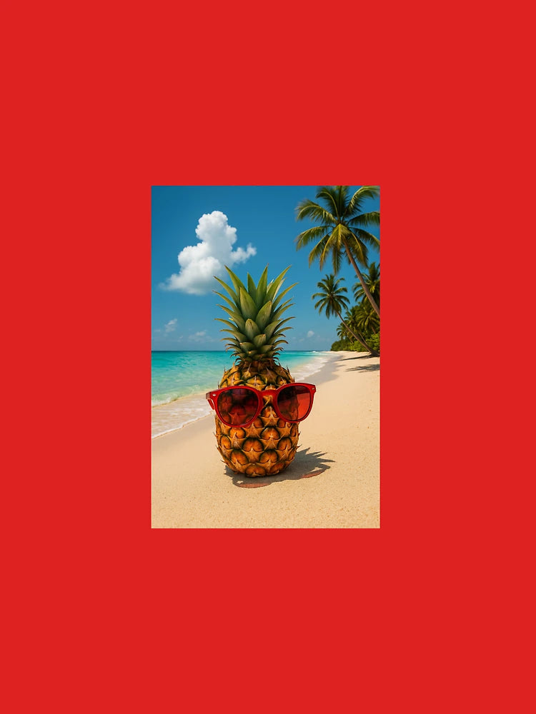"Pineapple Cool â€“ Fun Tropical iPhone Wallpaper" Classic T-Shirt