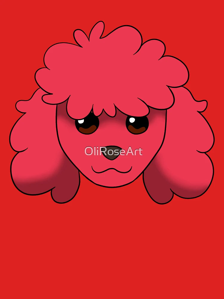 Red Poodle Classic T-Shirt