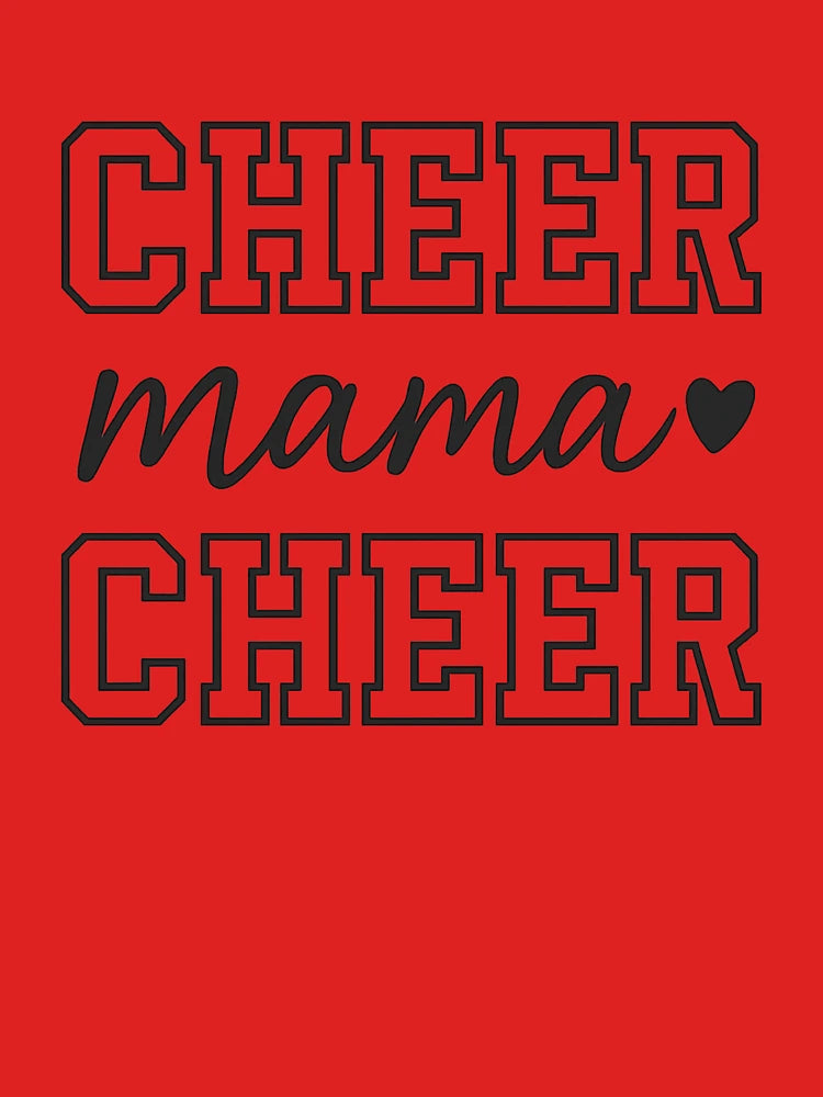 Cheer Mama Bold Varsity Script Design Classic T-Shirt