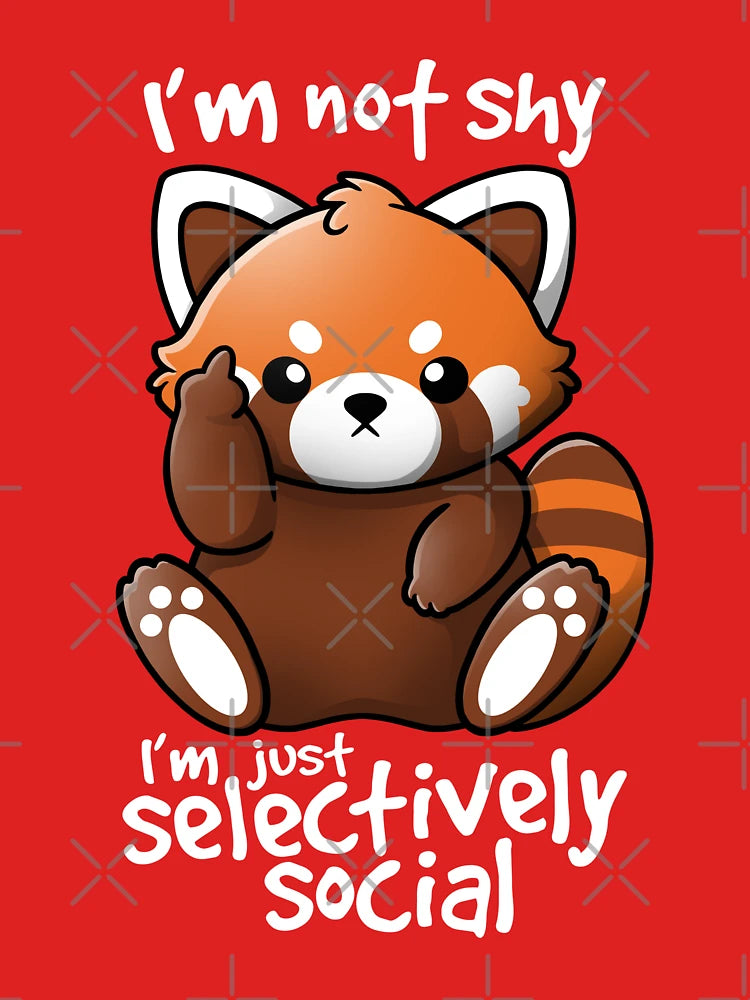 Shy red panda Classic T-Shirt