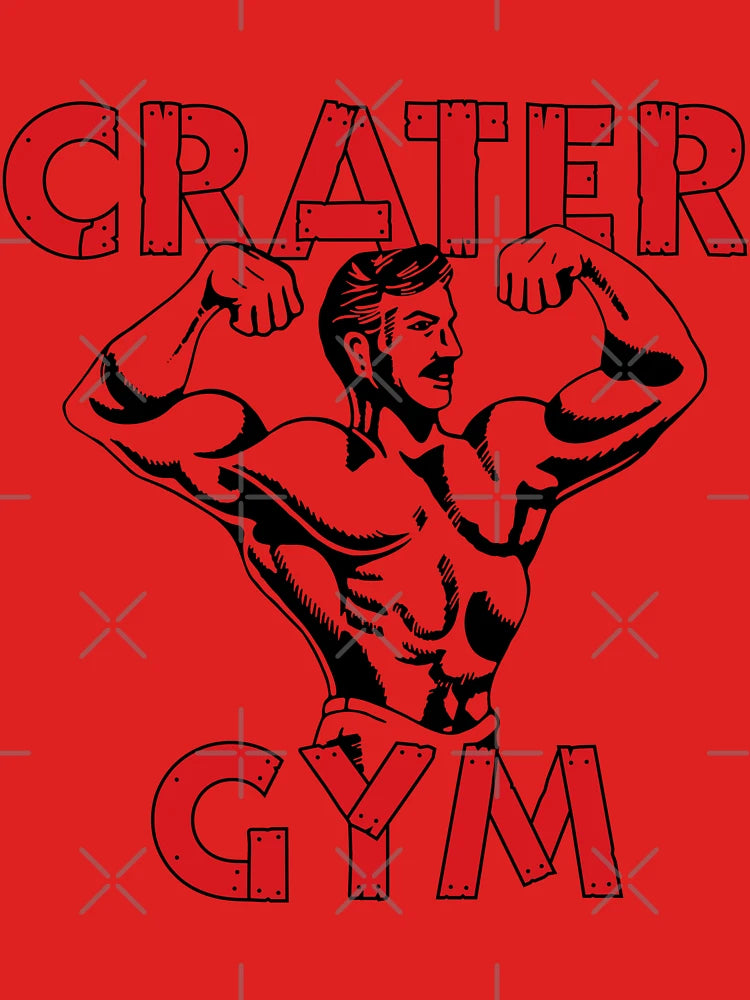 Love Lies Bleeding Crater Gym - Red Classic T-Shirt