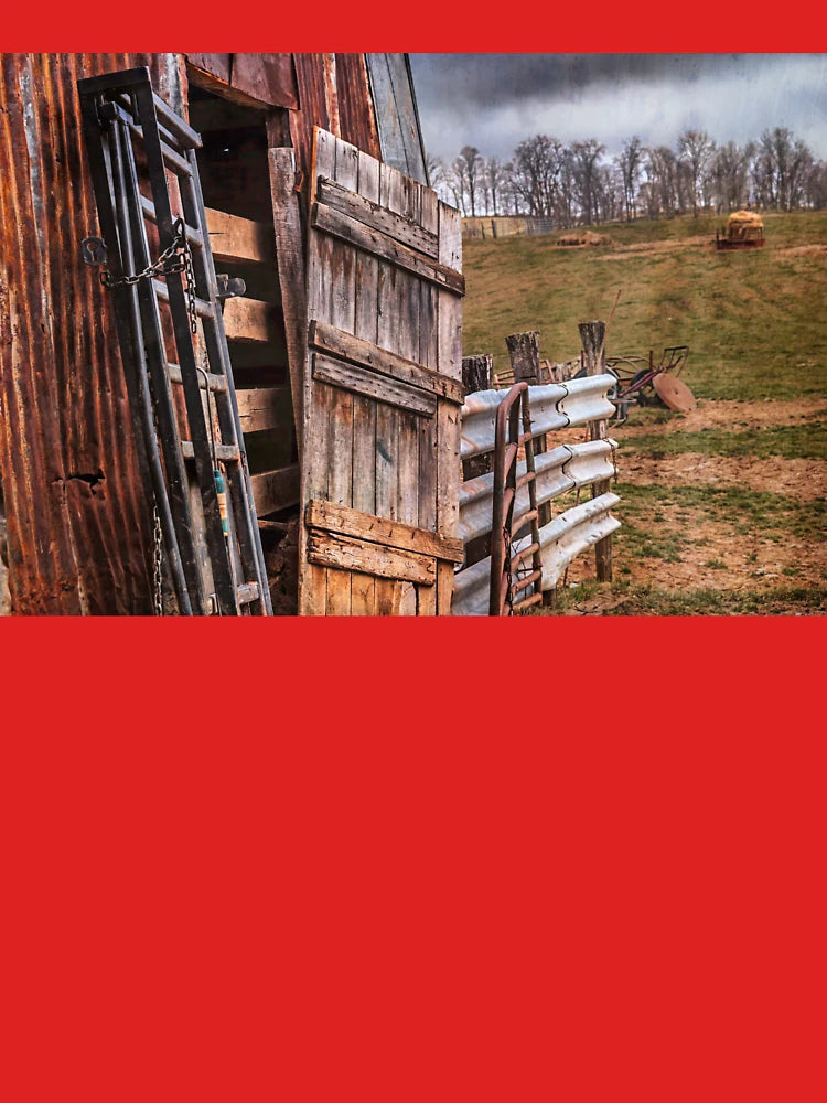 Weathered Wood And Metal Classic T-Shirt