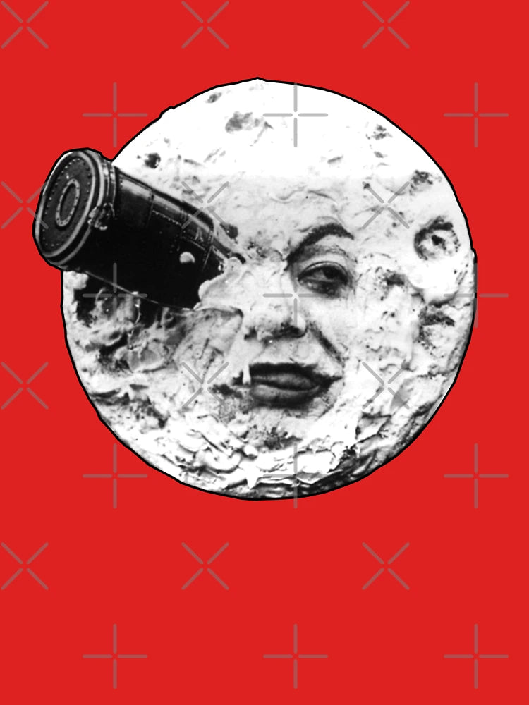 A Trip to the Moon (Le Voyage Dans La Lune) - face only Classic T-Shirt