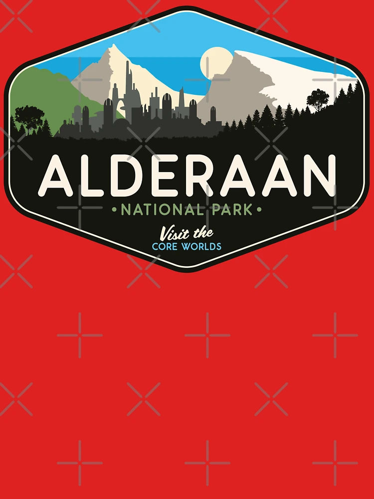 Alderaan National Park: Visit the Core Worlds Classic T-Shirt