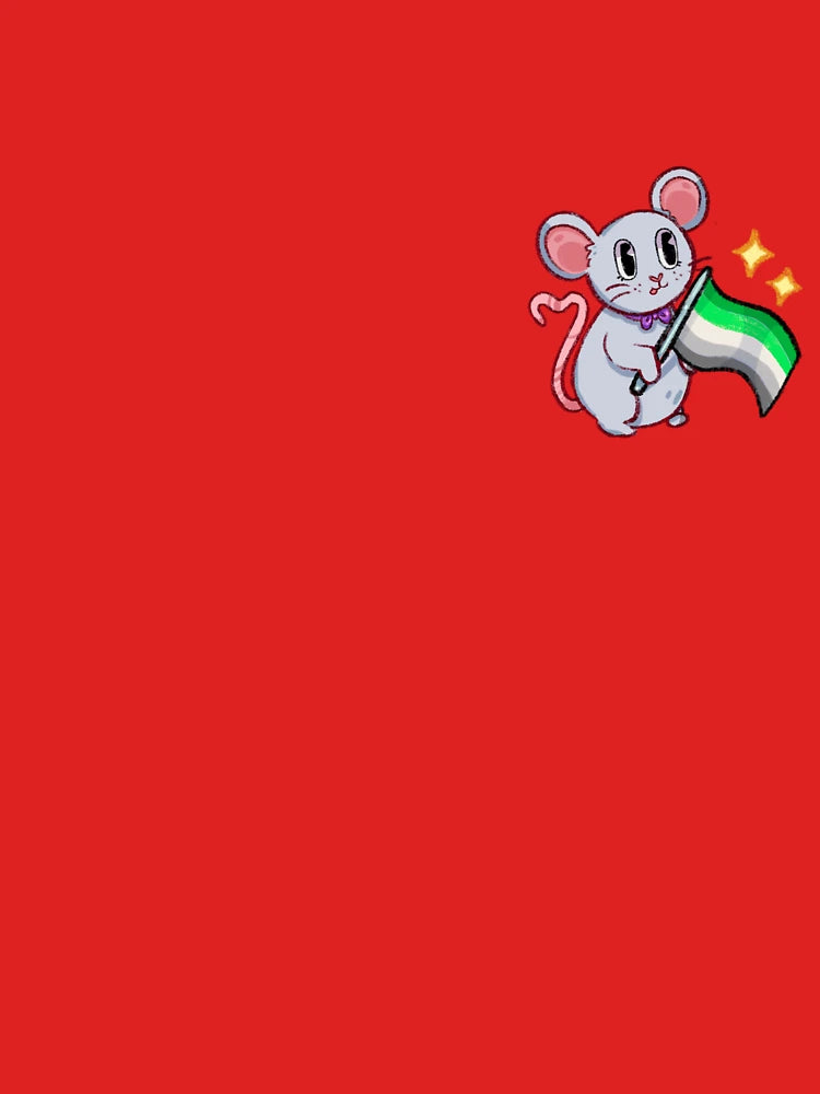 Aromantic Mouse  Classic T-Shirt
