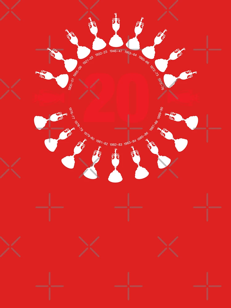 20 trophies LFC red/white Classic T-Shirt