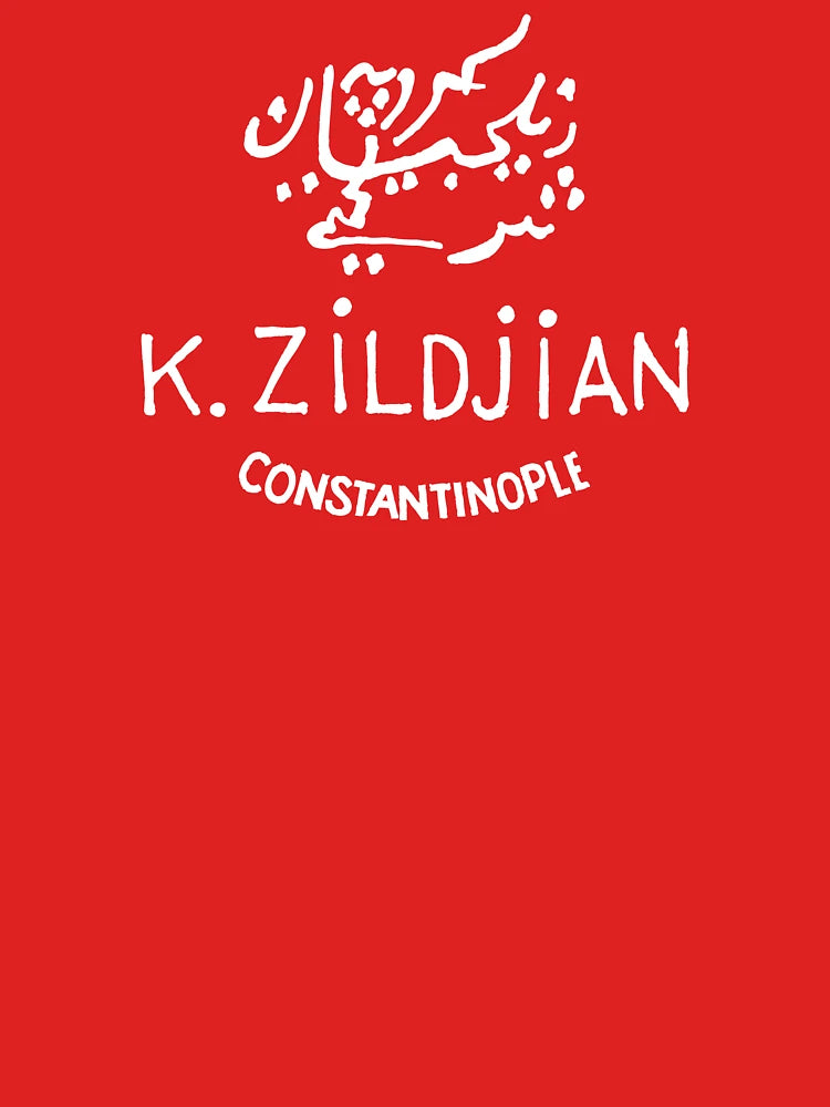 K. Zildjian Constantinople, White Logo Classic T-Shirt