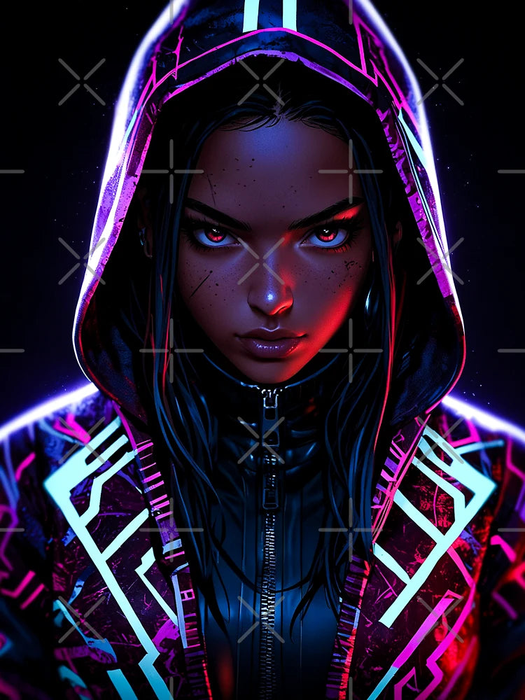 CYBERPUNK GIRL | Futuristic Anime Manga Anime Design | BY Itu22 Classic T-Shirt