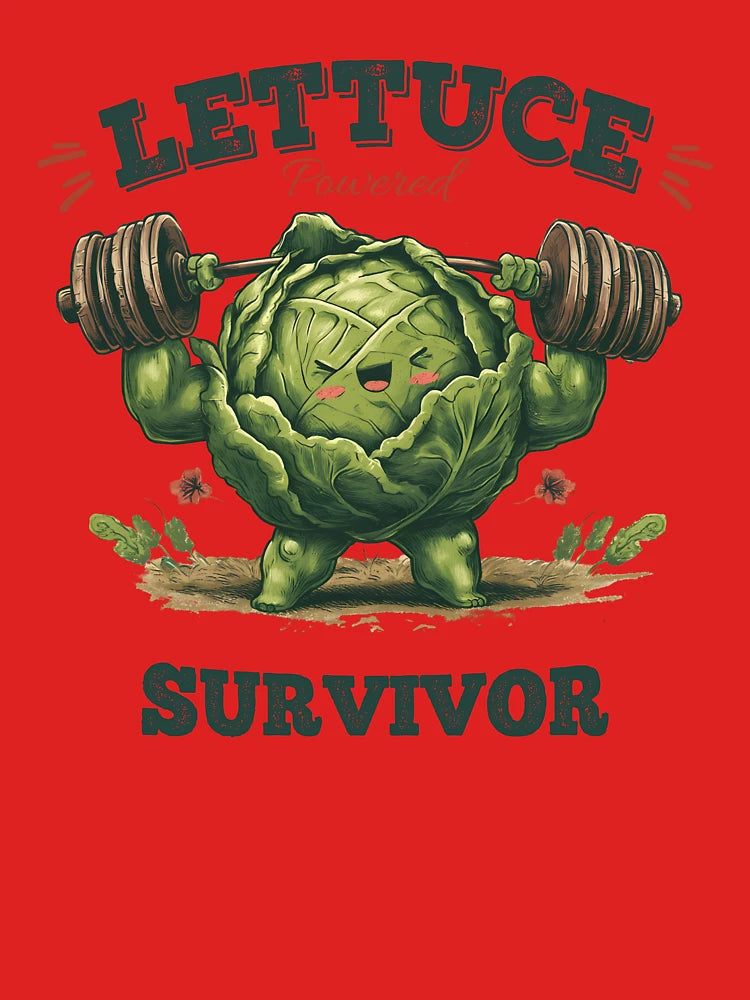 Lettuce-powered survivor Classic T-Shirt