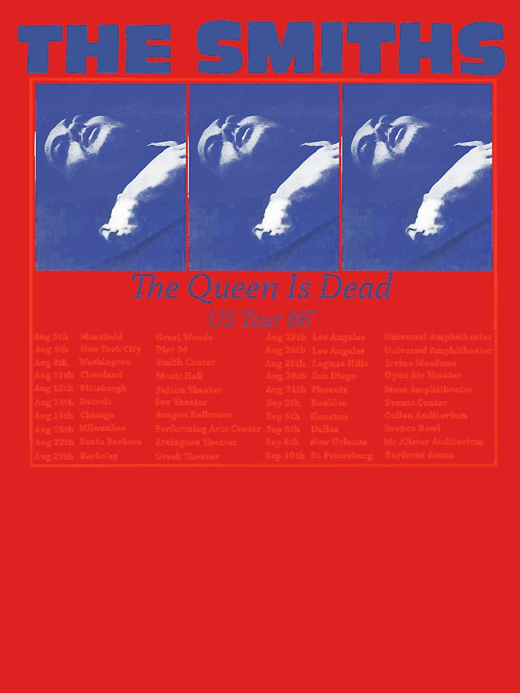 The Smiths US Tour 86,The Queen is Dead Classic T-Shirt