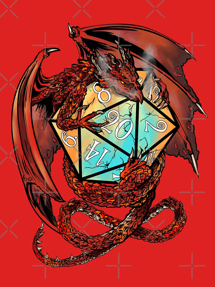 Red Dragon Dice Classic T-Shirt
