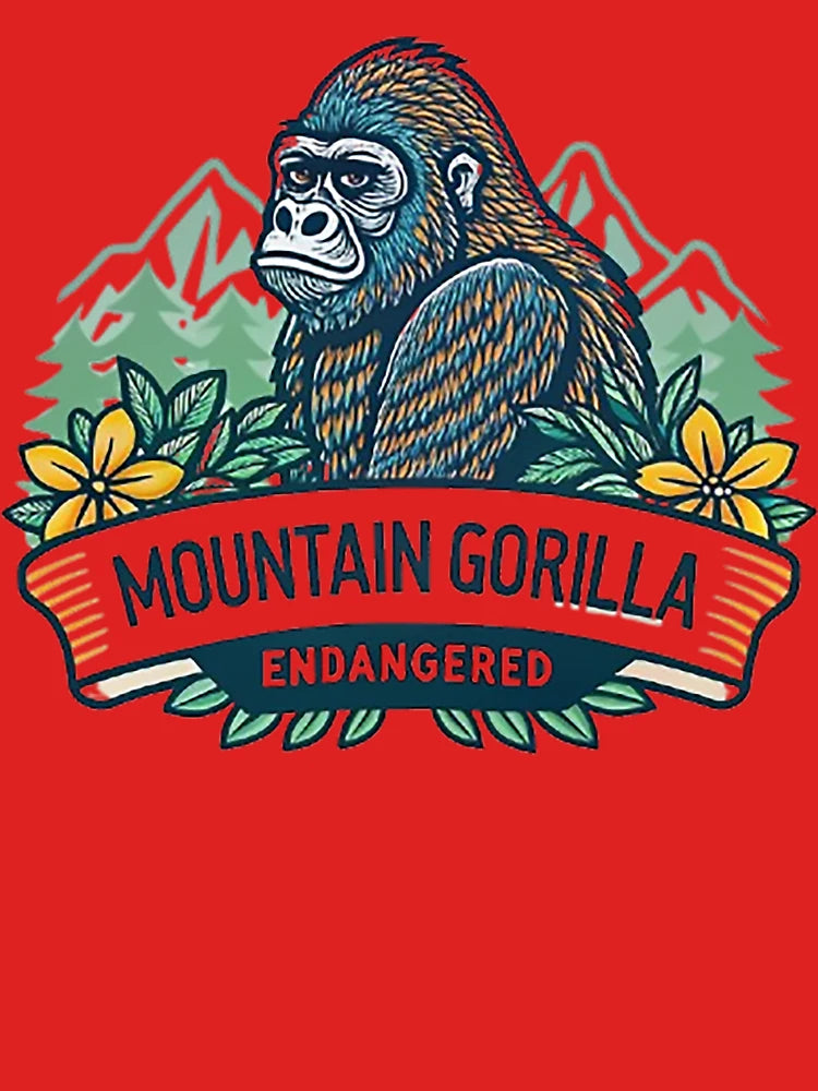 MOUNTAIN GORILLA - ENDANGERED Classic T-Shirt