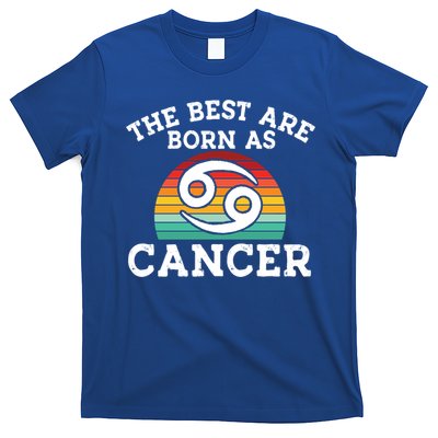 Retro Astrology June July Month Birthday Cancer Zodiac Sign Gift T-Shirt