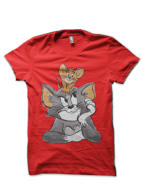Tom & Jerry Red T-Shirt