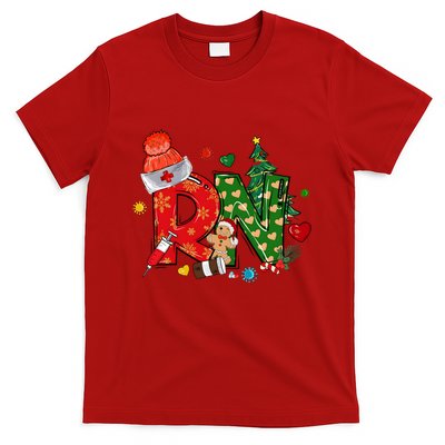 Registered Nurse Christmas Rn Festive T-Shirt