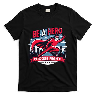 Red Ribbon Week Awareness For Students and Teachers T-Shirt