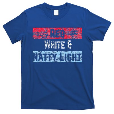 Red White And Natty Light 4th of July T-Shirt
